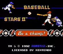 Image n° 1 - titles : Baseball Stars II